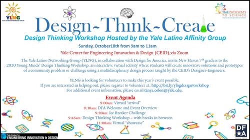 YLNG Design Thinking Workshop Flyer