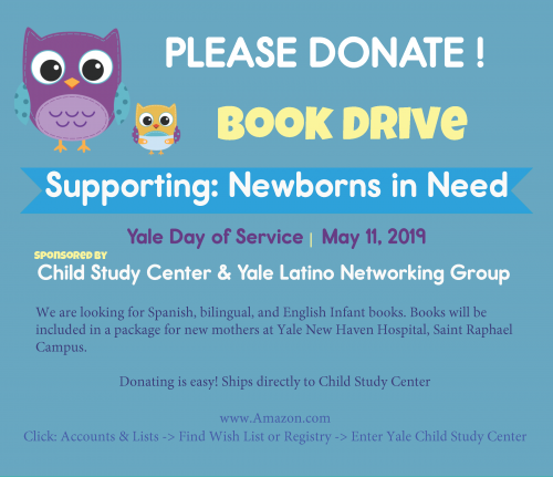 Yale Day of Service: Newborns in Need Book Drive