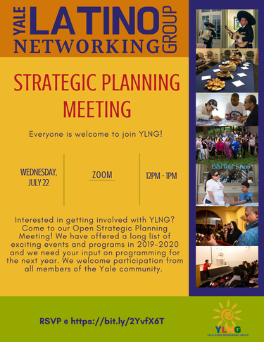 YLNG Strategic Planning Meeting Flyer