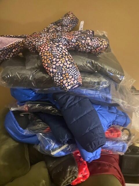 Coat donations from NHPD