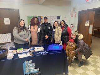 New Haven Hiring Initiative visited to share resources with the community