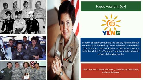 National Veterans and Military Families Month Photo Collage